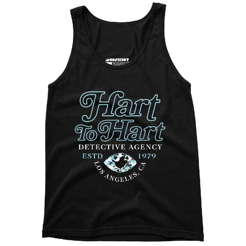 Hart to Hart Detective Agency - Unisex Tank Top strappy tank top