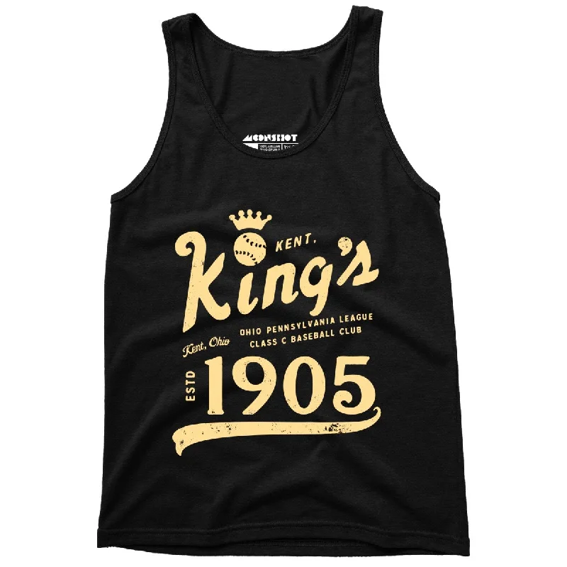 Kent Kings - Ohio - Vintage Defunct Baseball Teams - Unisex Tank Top glitter tank top