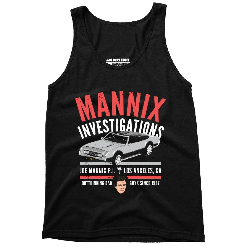 Mannix Investigations - Unisex Tank Top boho tank top