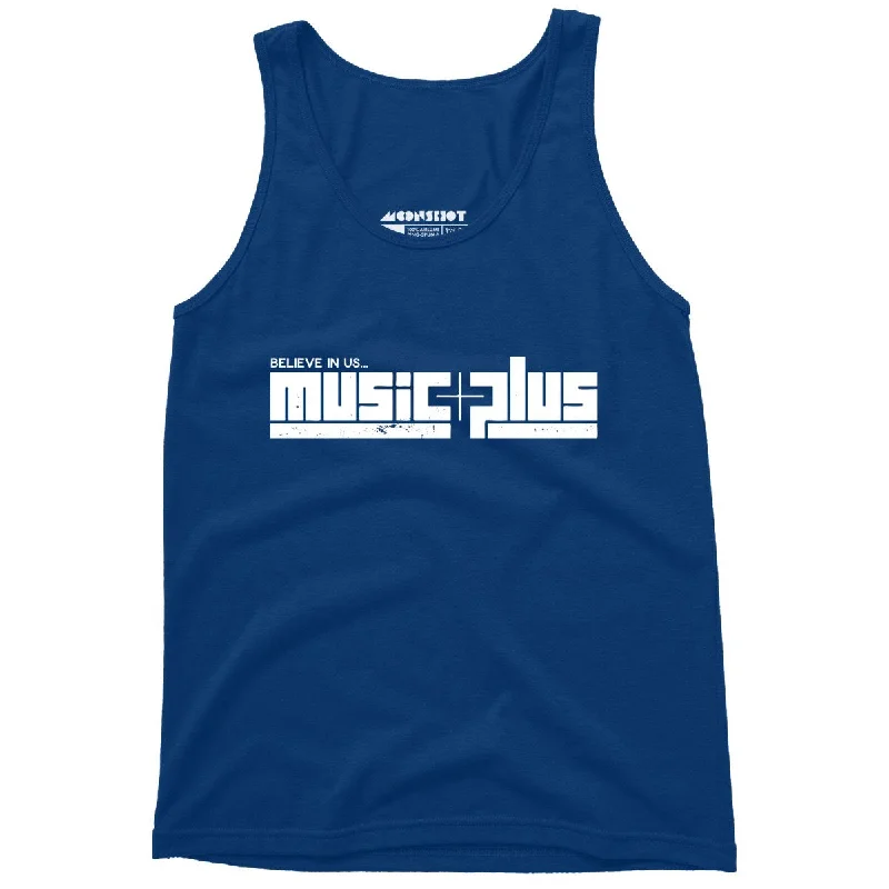 Music Plus - Unisex Tank Top lightweight tank top