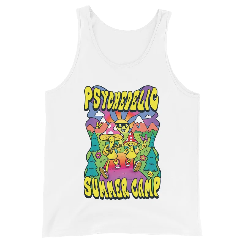 Psi~ Summer Camp Graphic Tank Top fashionable tank top
