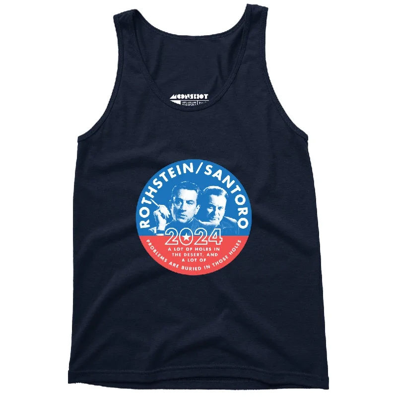 Rothstein Santoro 2024 - Unisex Tank Top metallic tank top