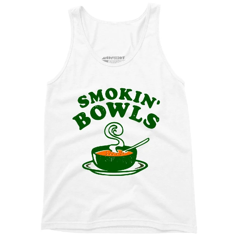 Smokin' Bowls - Unisex Tank Top ribbed tank top