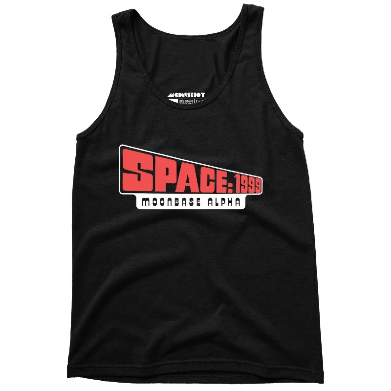 Space 1999 Moonbase Alpha - Unisex Tank Top floral tank top