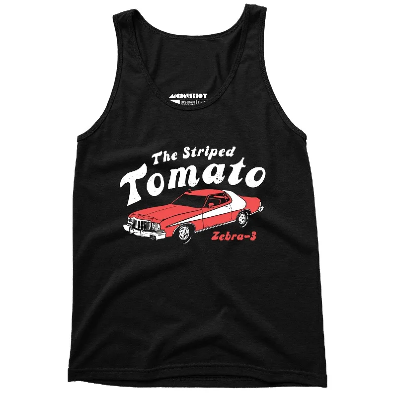The Striped Tomato - Unisex Tank Top comfortable tank top