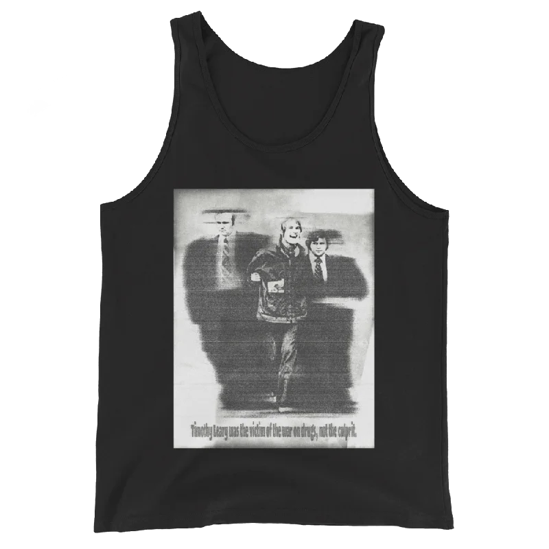Timothy Leary Graphic Tank Top tie dye tank