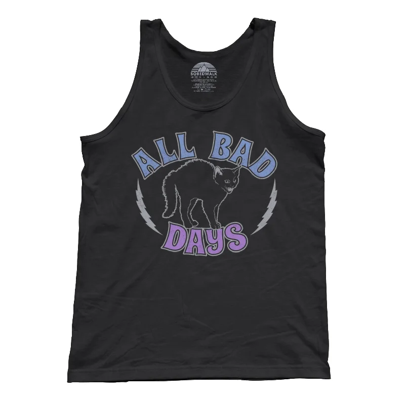Unisex All Bad Days Tank Top high neck tank
