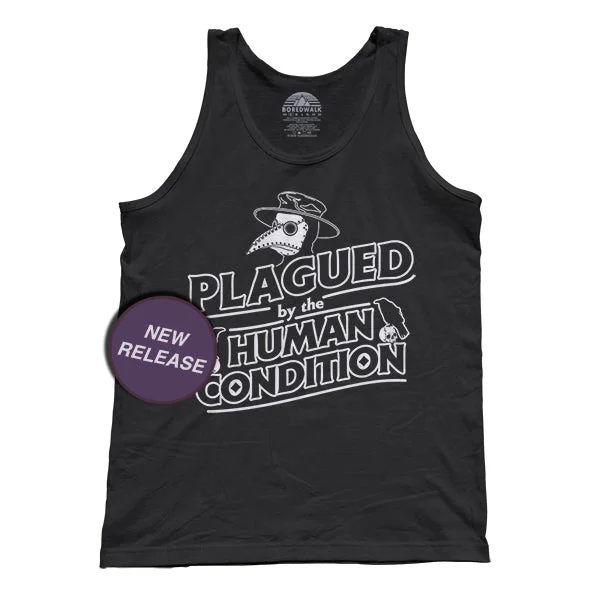 Unisex Plagued by the Human Condition Tank Top flirty tank top