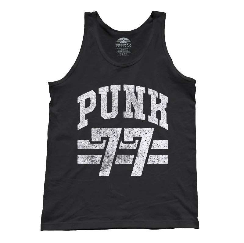 Unisex Punk 77 Tank Top - Alternative Music Punk Rock Grunge sexy tank top