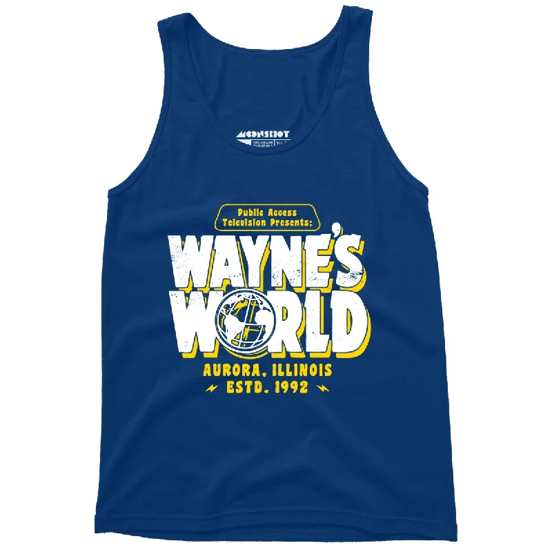 Wayne's World - Unisex Tank Top flirty tank top