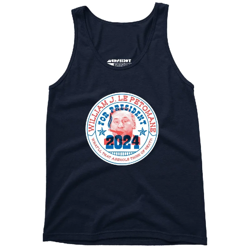 William J Le Petomane 2024 - Unisex Tank Top gym tank top