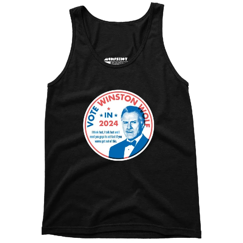 Winston Wolf 2024 - Unisex Tank Top long tank top